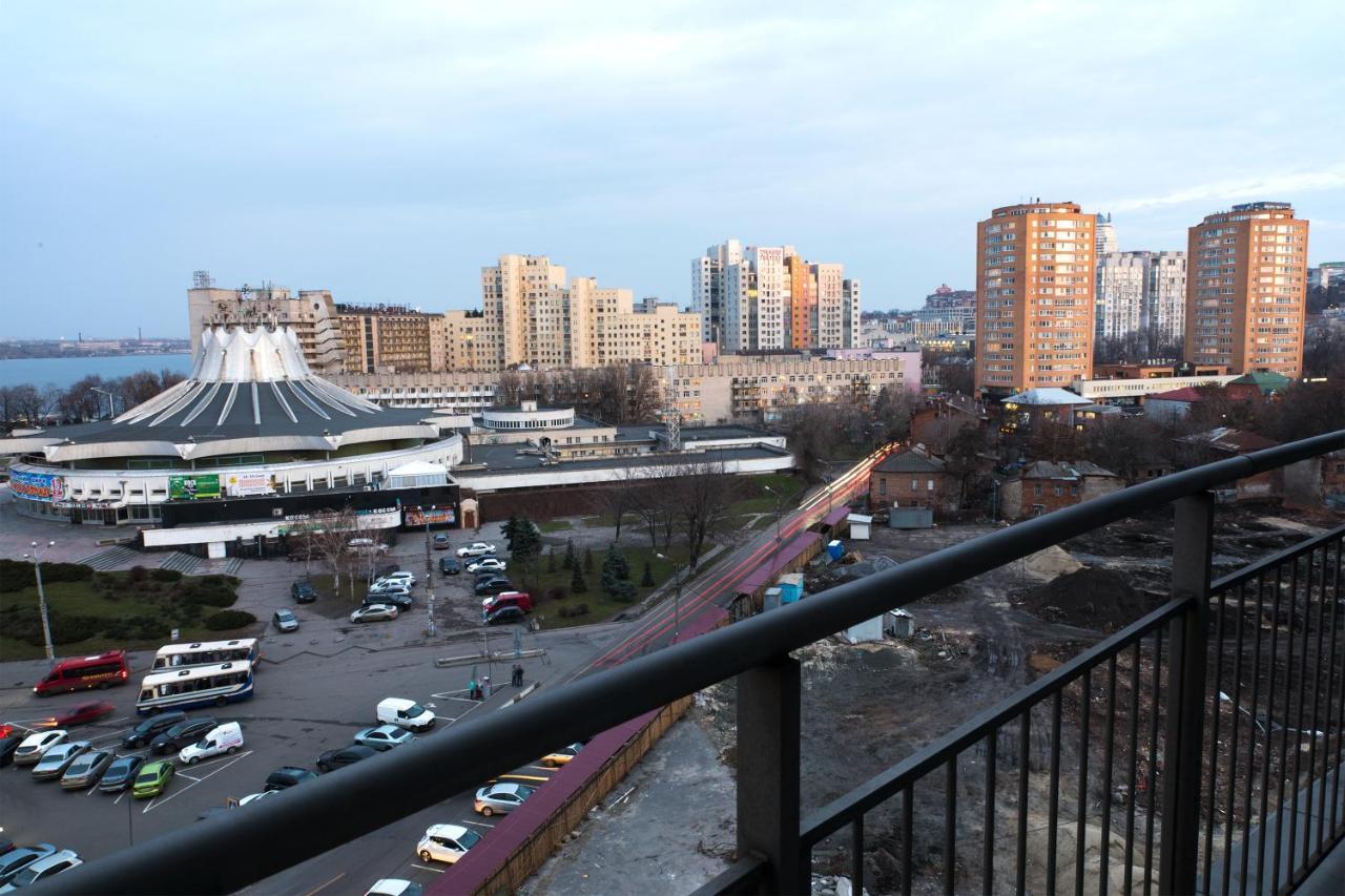 Staybridge Mini-Hotel In Most City Panoramic River View Dněpropetrovsk Exteriér fotografie